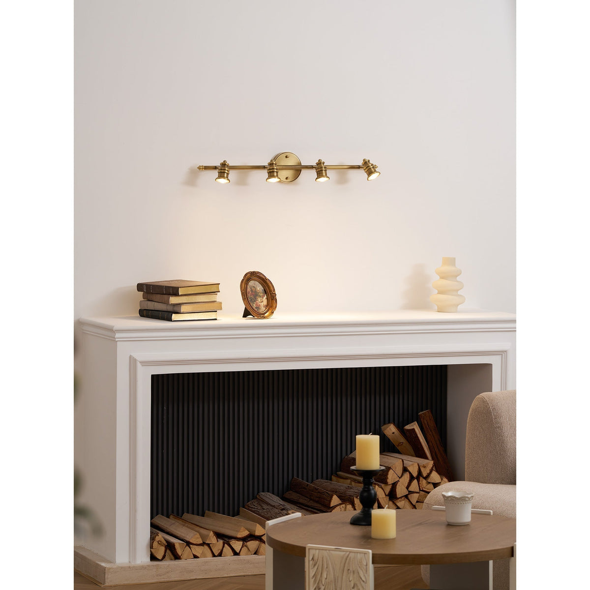 Corten applique in ottone