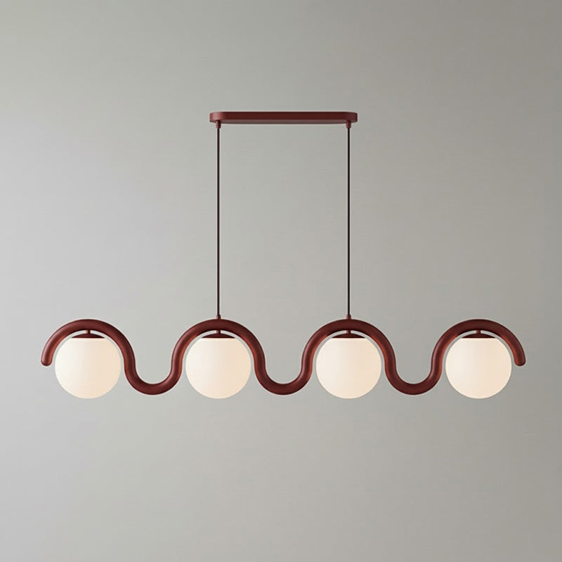 Elowis Linear Ball lampada a sospensione a globo