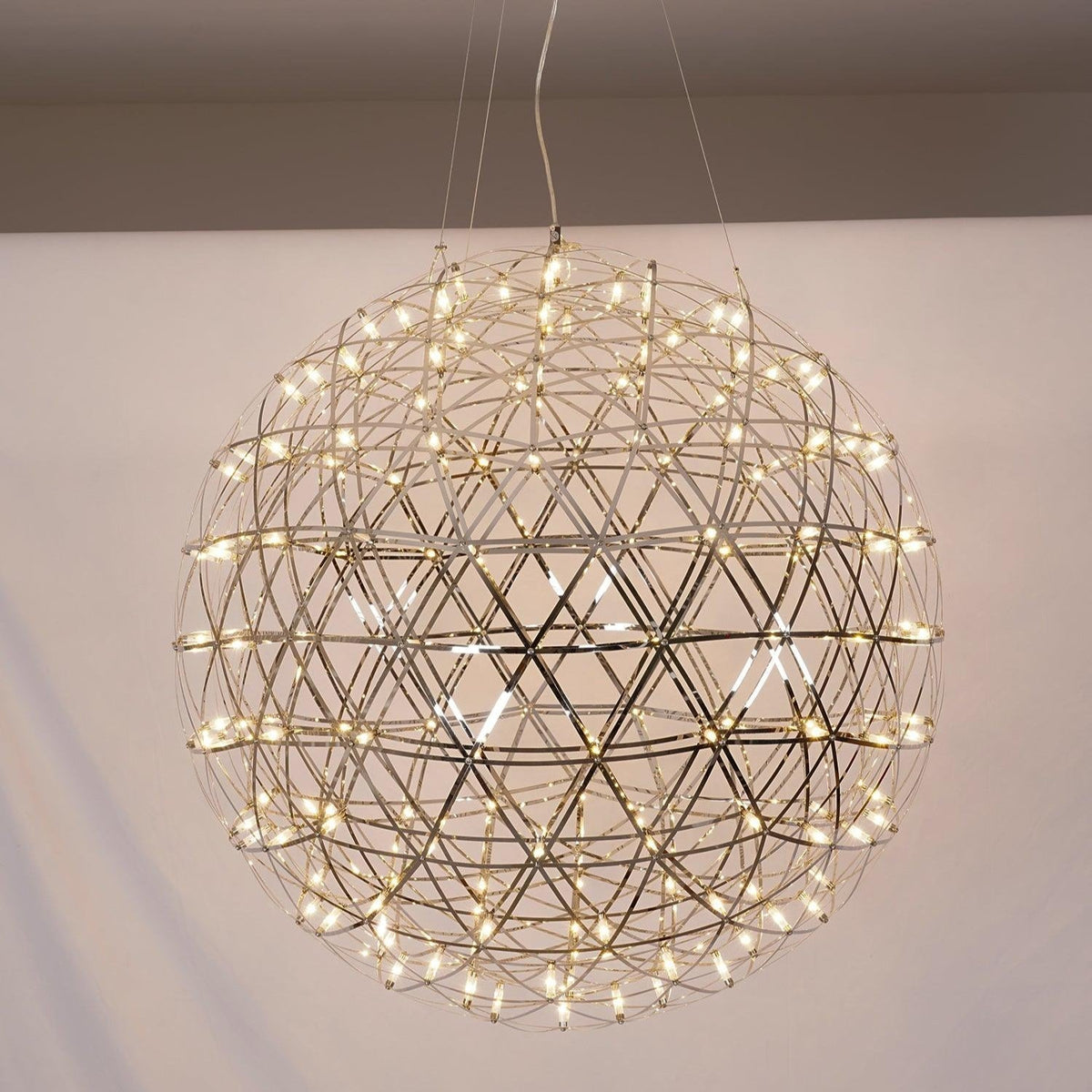 Sylvarin lampada a sospensione con sfera scintillante in oro