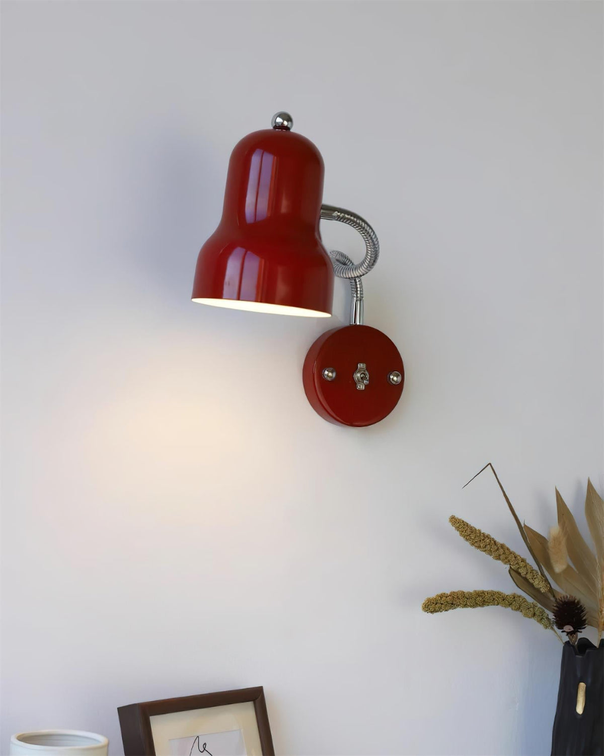 Feylo lampada da parete Rosso