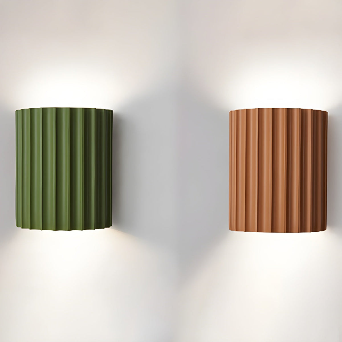 Ivvinen lampada da parete in resina con motivo nordico art a rilievo