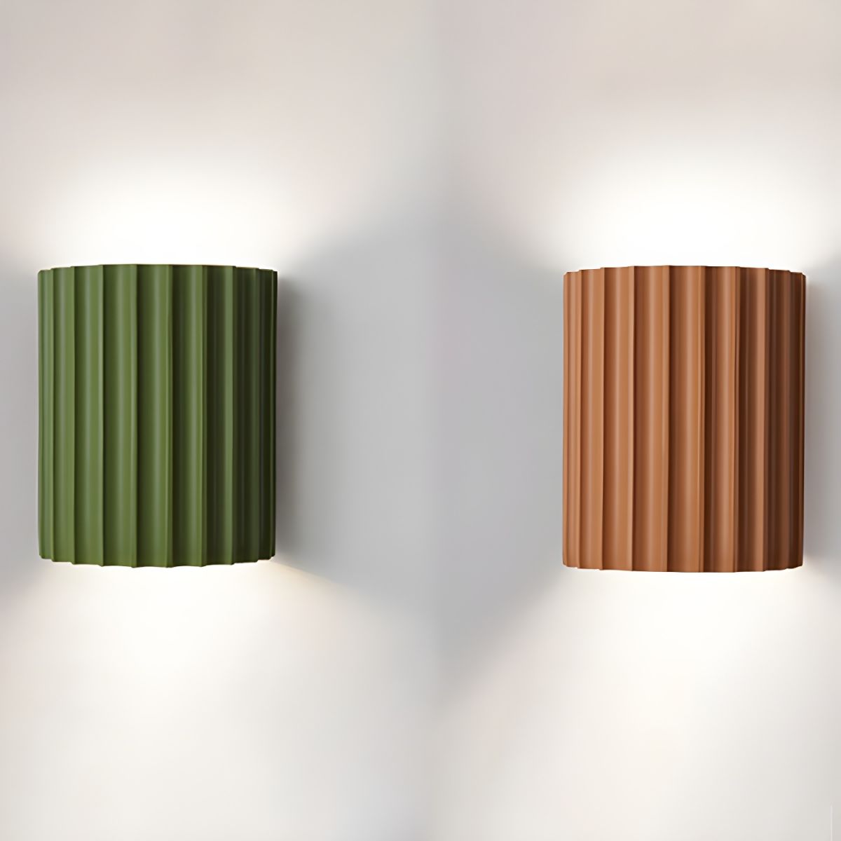 Ivvinen lampada da parete in resina con motivo nordico art a rilievo