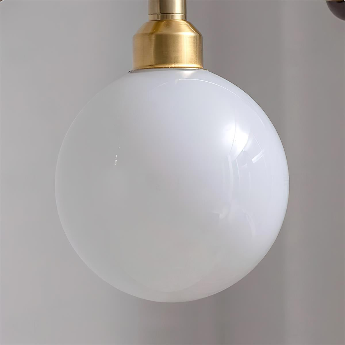 Lampadario lineare Globale LED/a Incandescenza per sala da pranzo Isola Cucina a globo