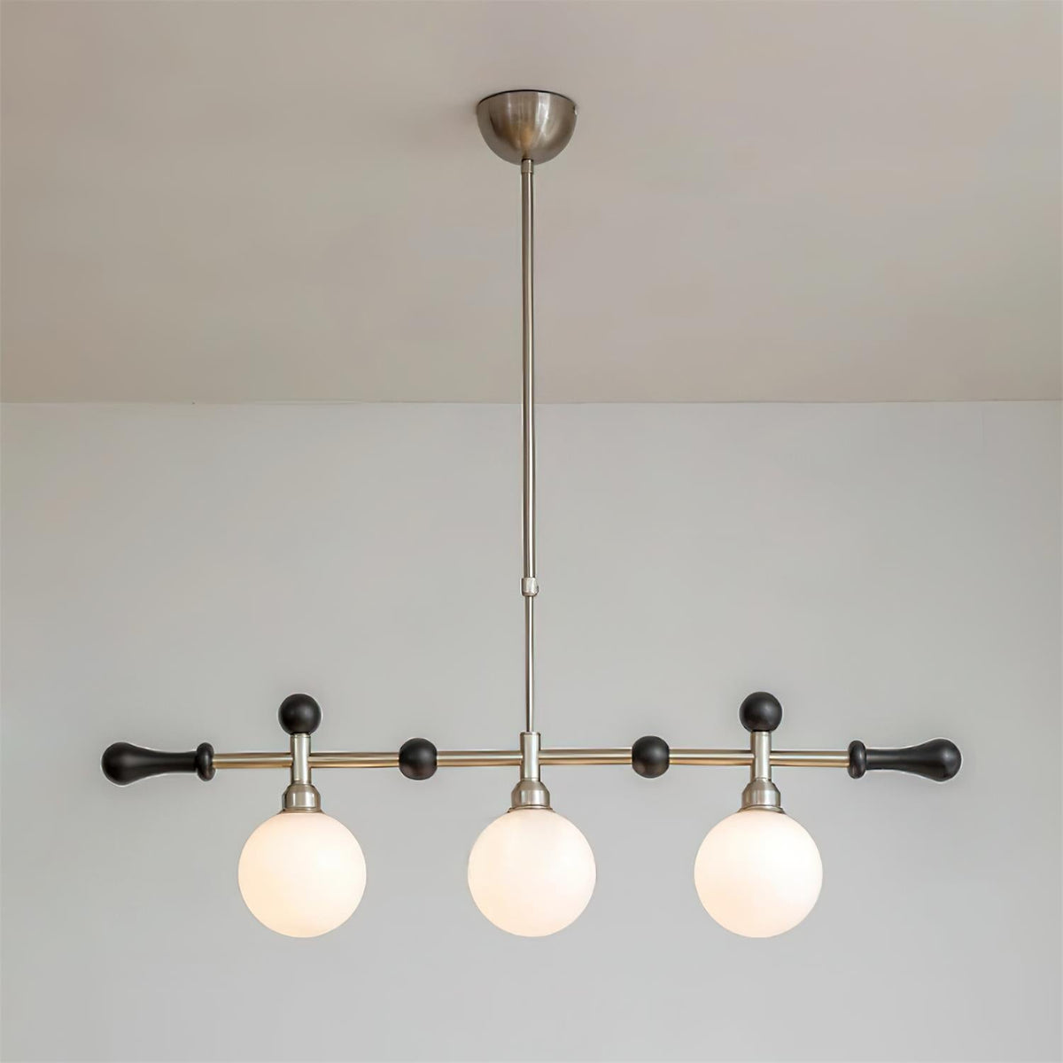 Lampadario lineare Globale LED/a Incandescenza per sala da pranzo Isola Cucina a globo