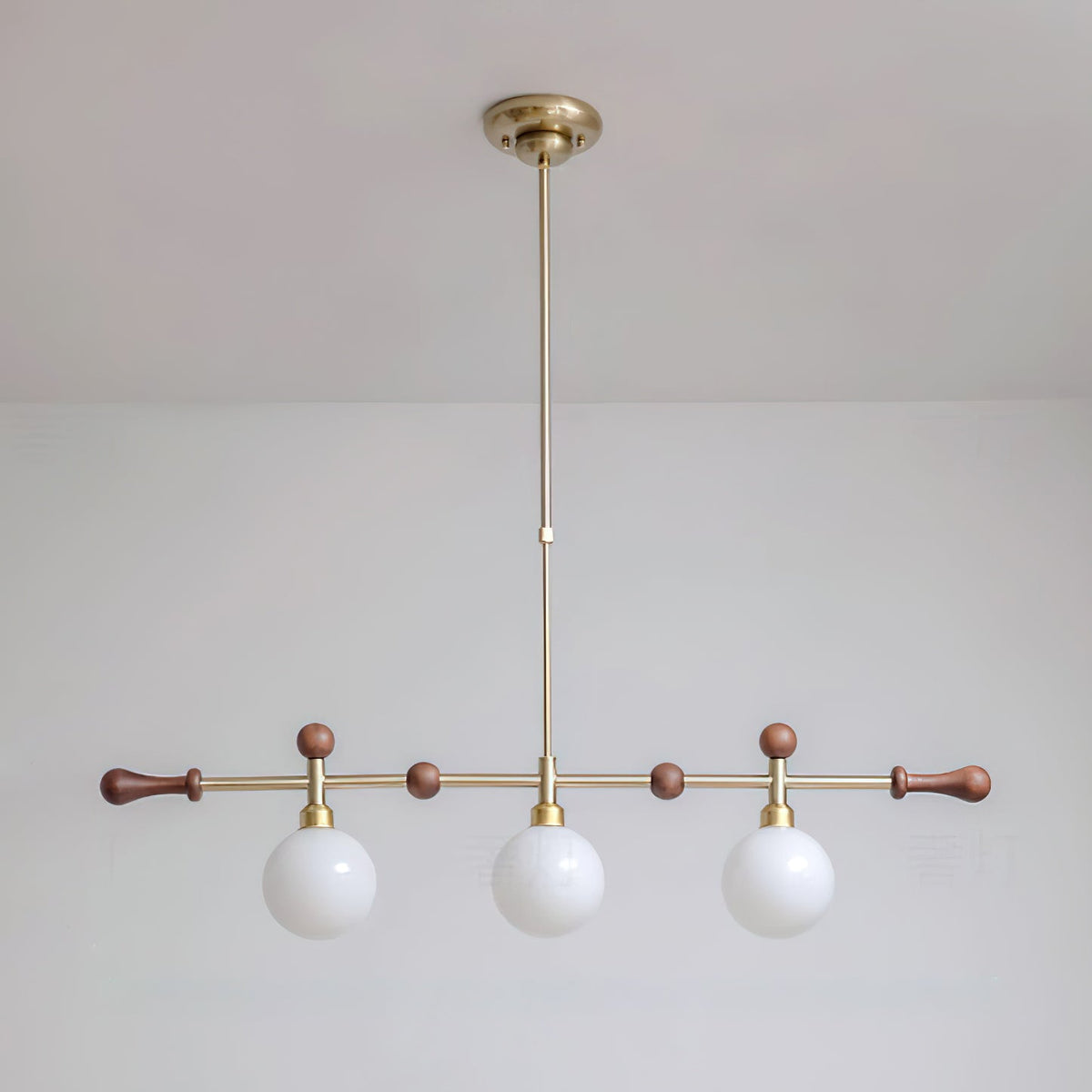 Lampadario lineare Globale LED/a Incandescenza per sala da pranzo Isola Cucina a globo