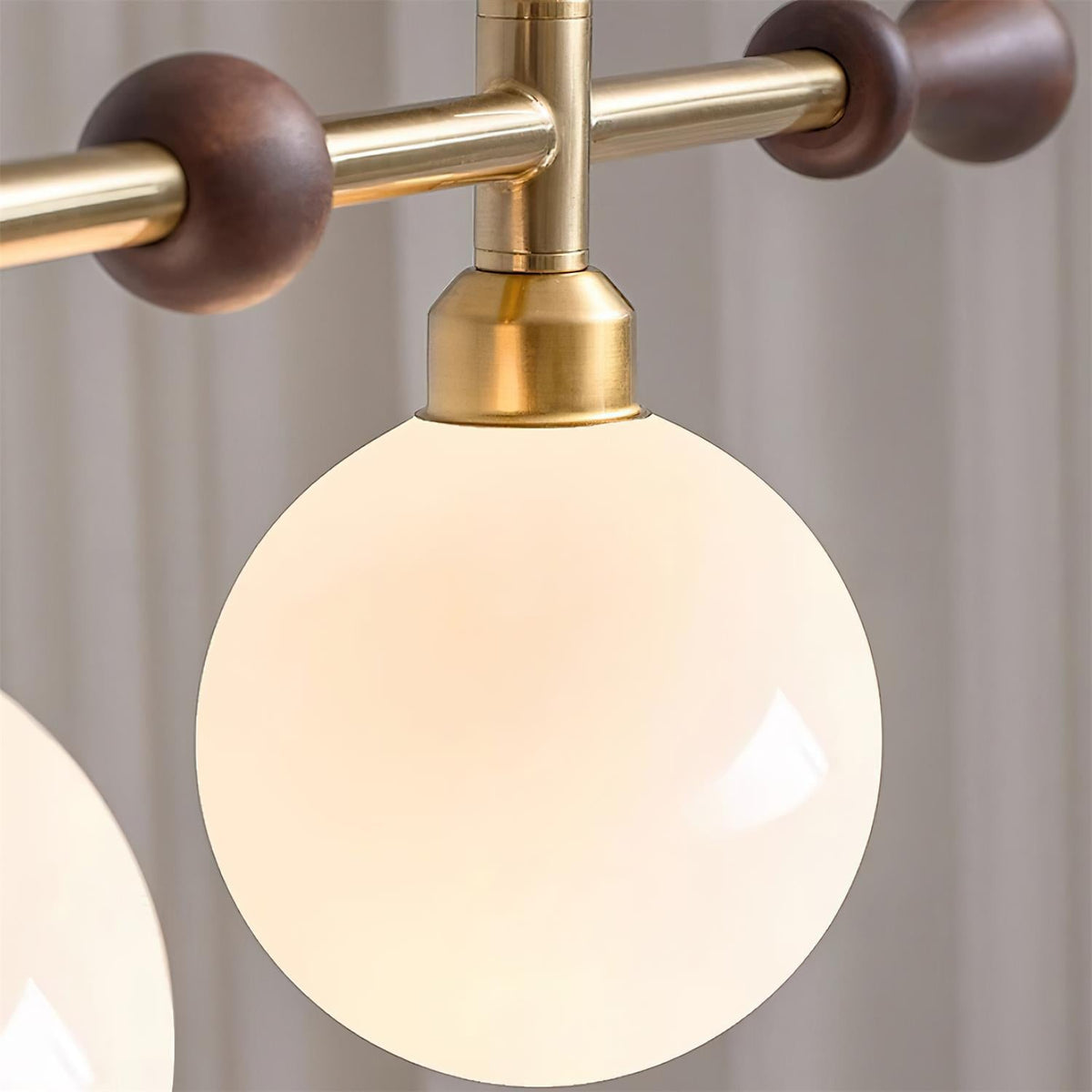 Lampadario lineare Globale LED/a Incandescenza per sala da pranzo Isola Cucina a globo