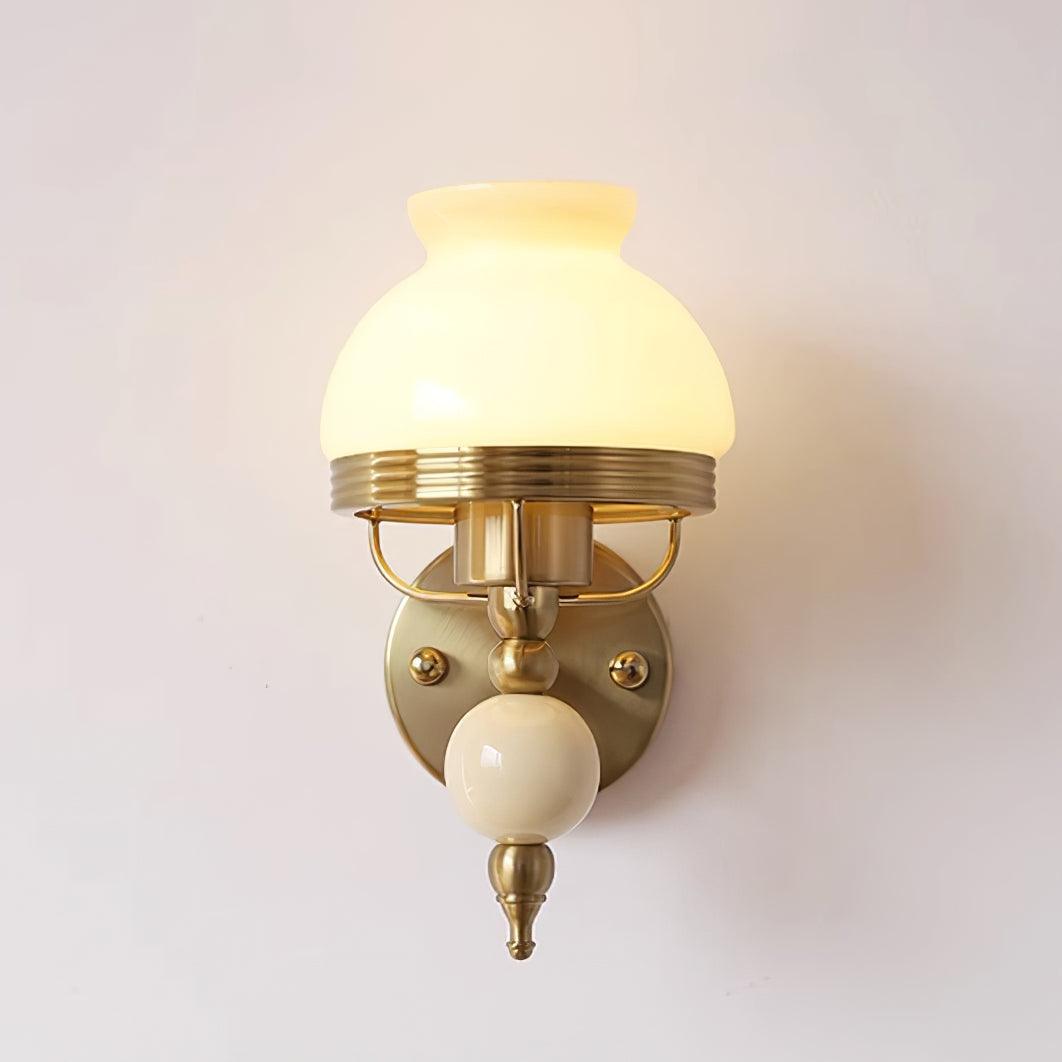 Evia lampada da parete in vetro per camera da letto o Corridoio Retro