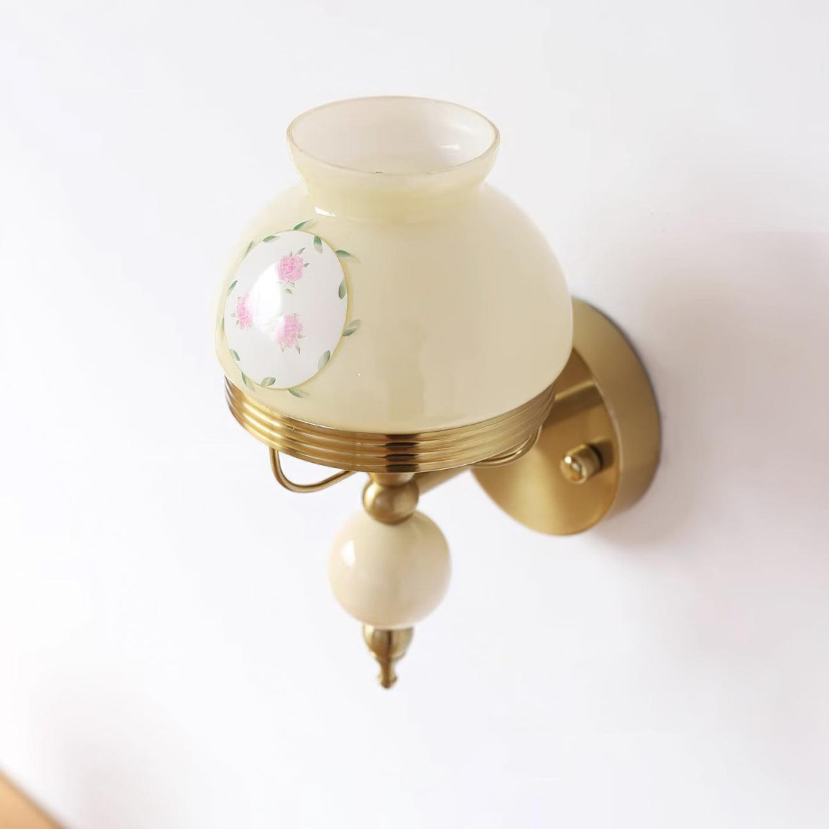Evia lampada da parete in vetro per camera da letto o Corridoio Retro