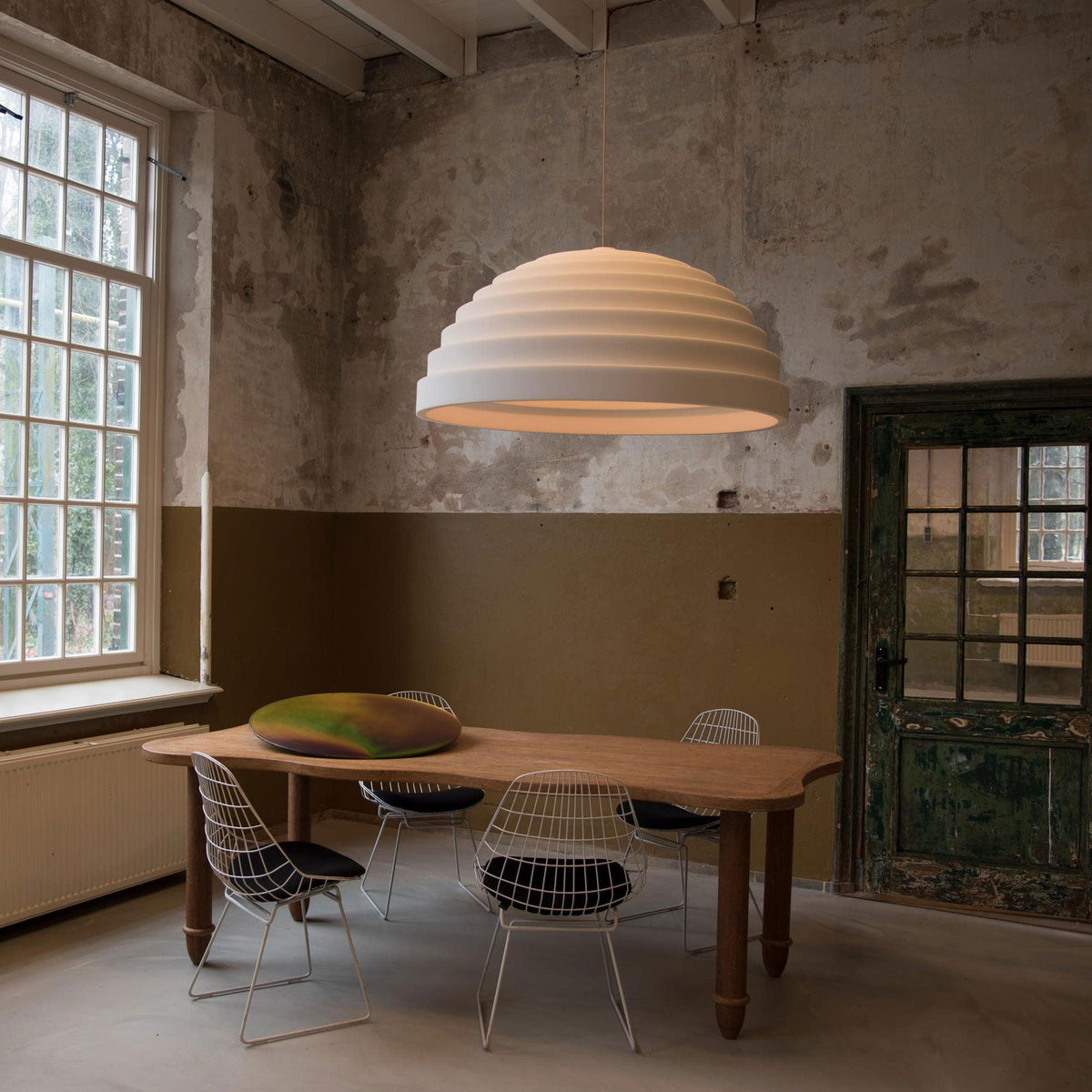 Lisken lampada a sospensione in resina Nordic Art Field