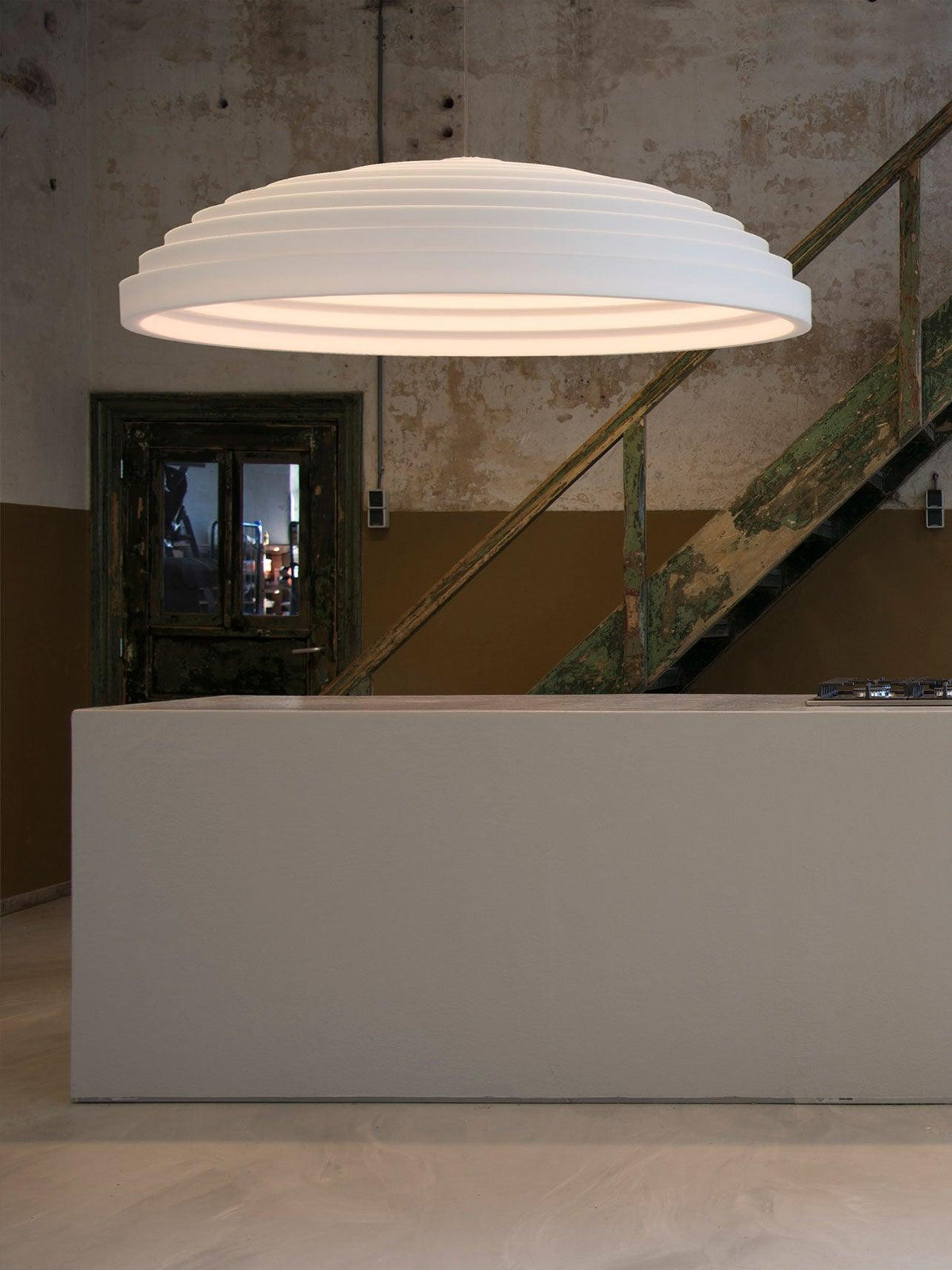 Lisken lampada a sospensione in resina Nordic Art Field
