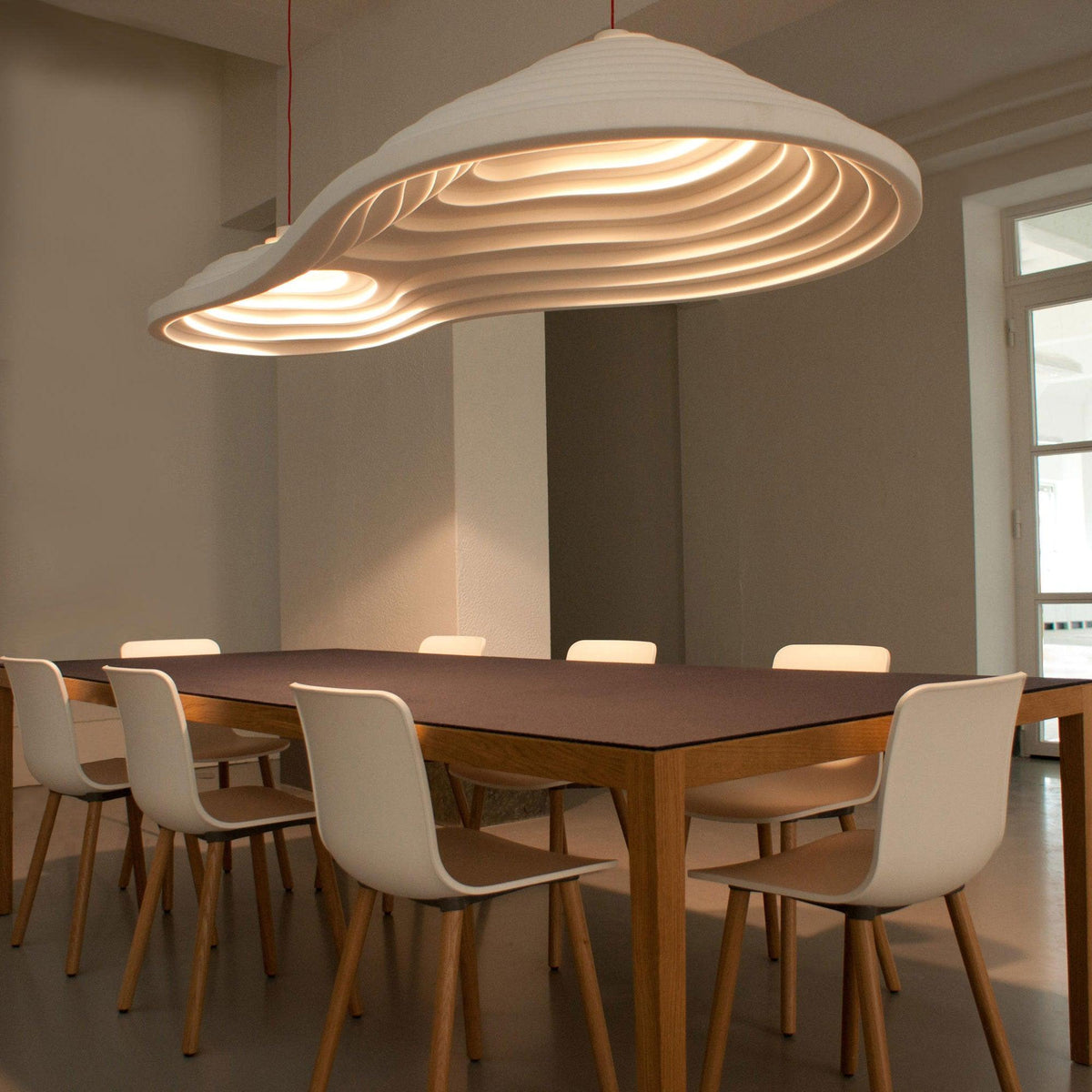 Lisken lampada a sospensione in resina Nordic Art Field