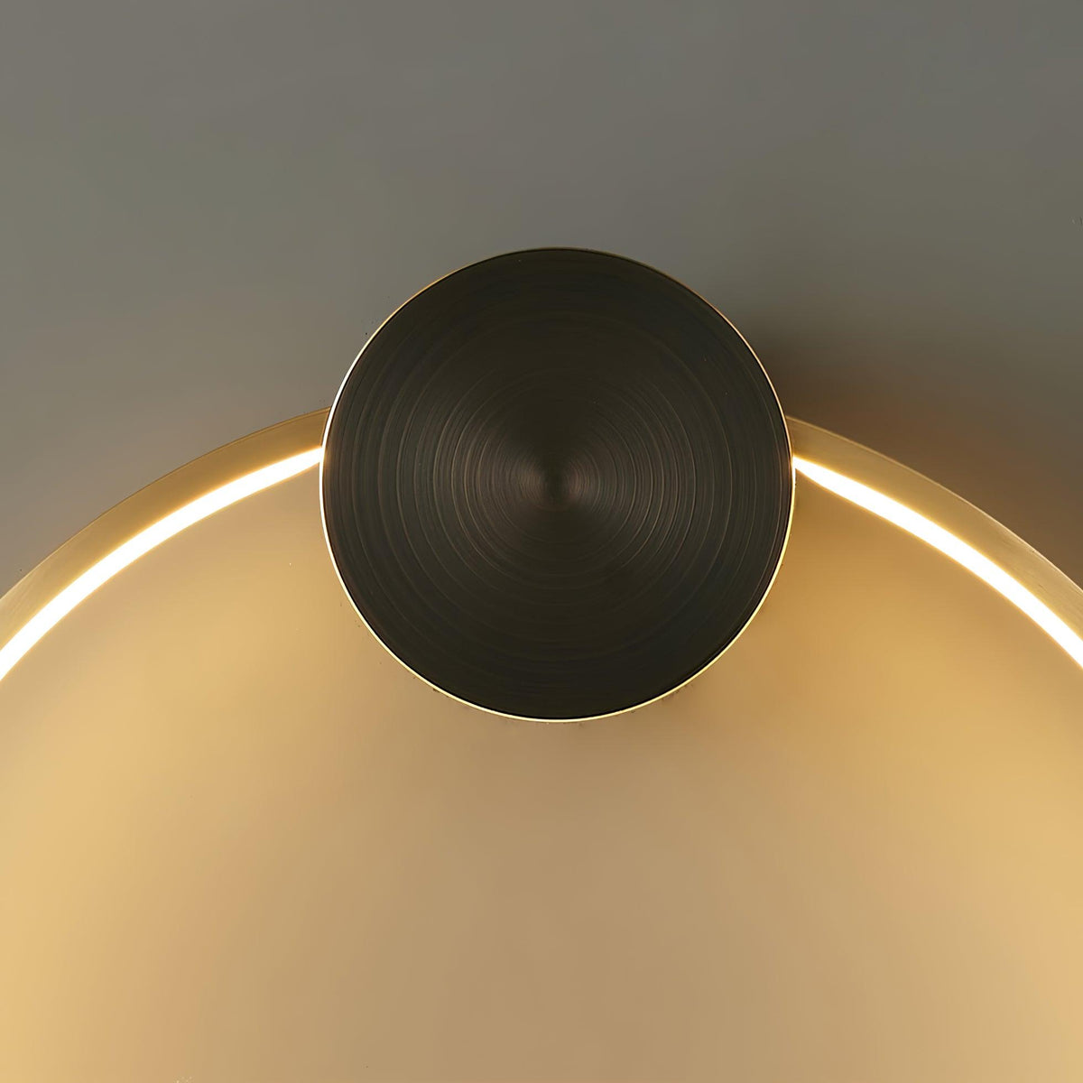 Oriaenne lampada da parete minimalista a Forma di Anello LED in ottone in metallo moderno