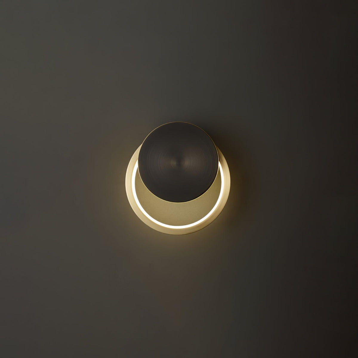 Oriaenne lampada da parete minimalista a Forma di Anello LED in ottone in metallo moderno