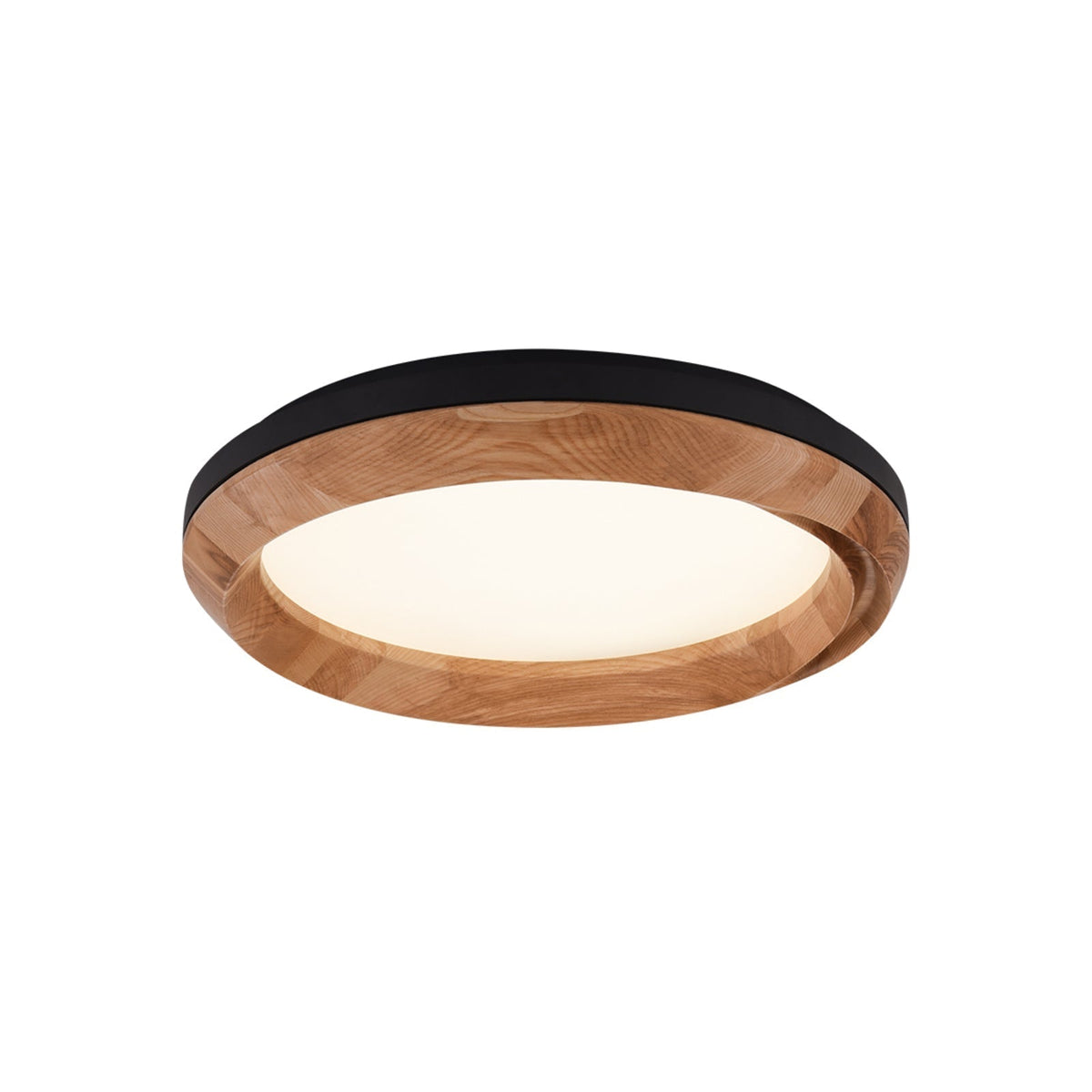 Aurdoreth lampada da soffitto moderna minimalista in legno effetto onde