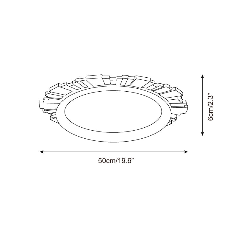 Alderon lampada da soffitto