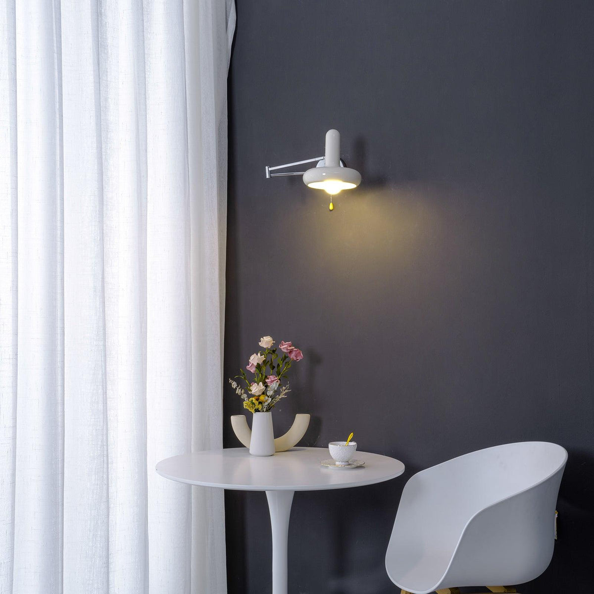 Ferinielle lampada da parete Nordic Art Rocker Metal in metallo
