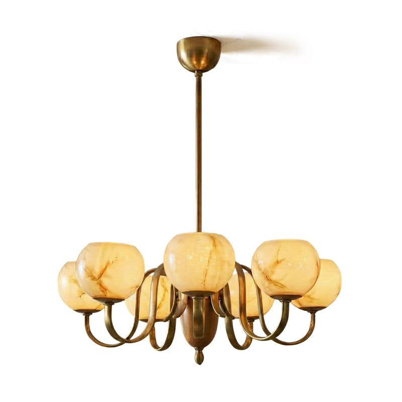 Eirenira lampadario in vetro