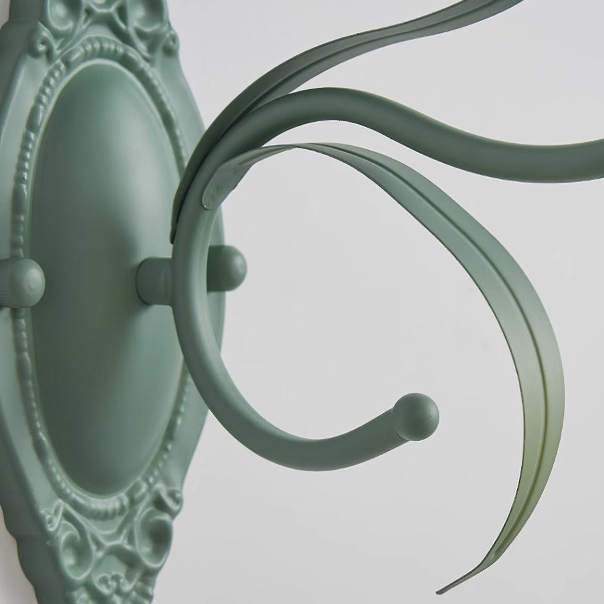 Lampada da parete vintage con paralume in vetro floreale per camera da letto e soggiorno