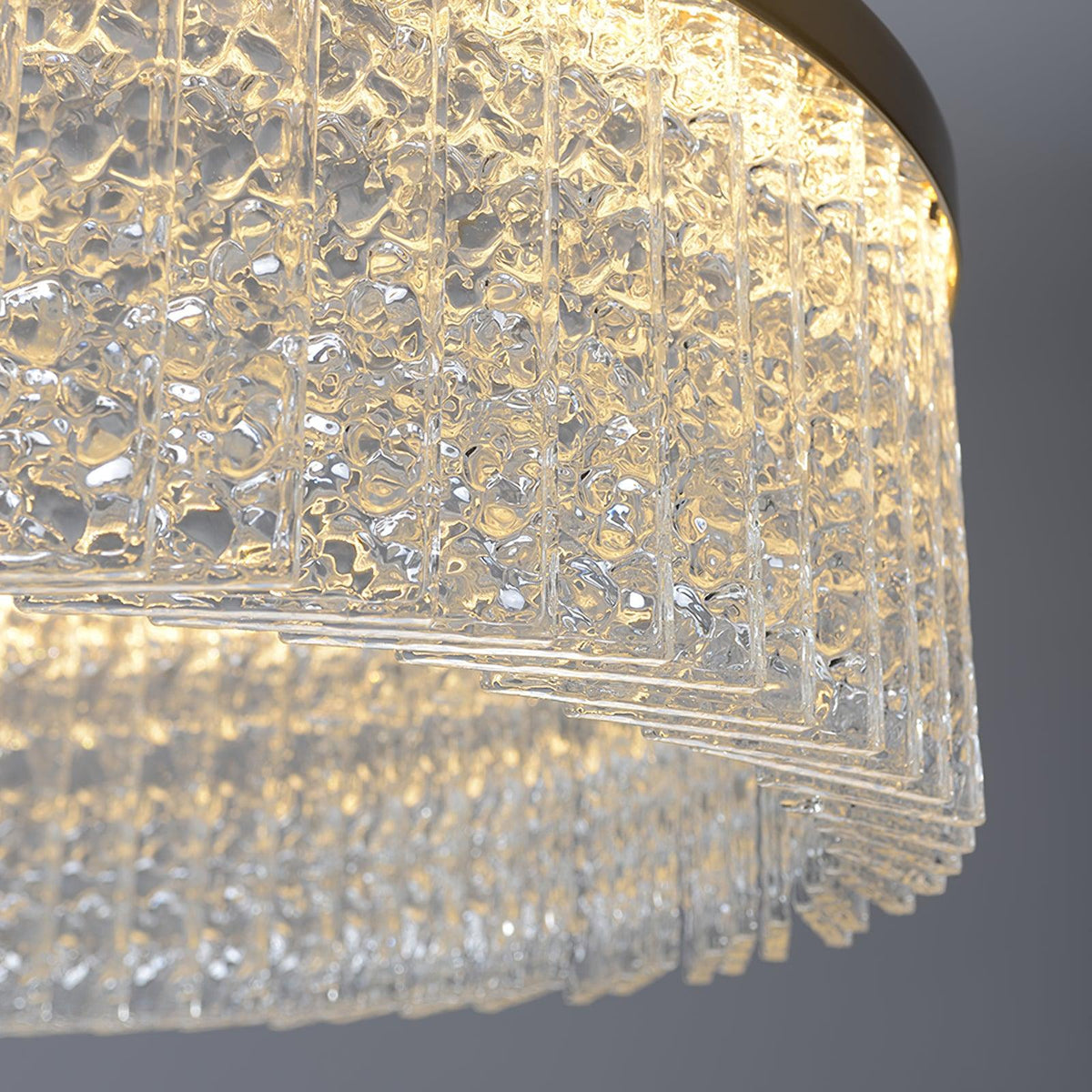 Seluira lampadario Round Halo Crystal
