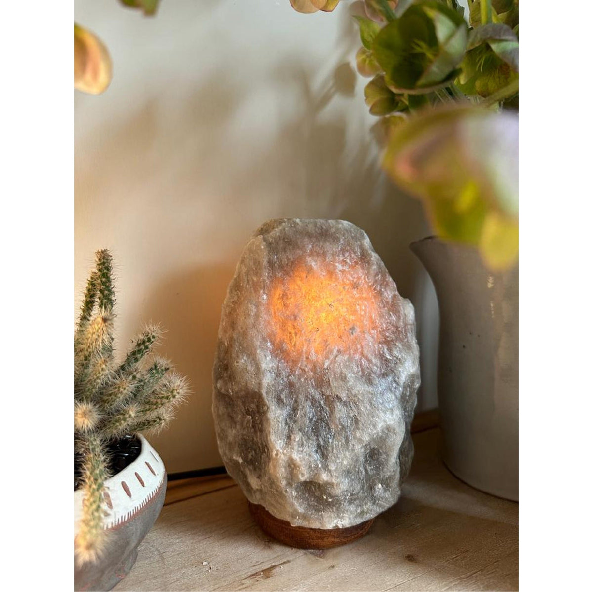 Salt lampada da tavolo