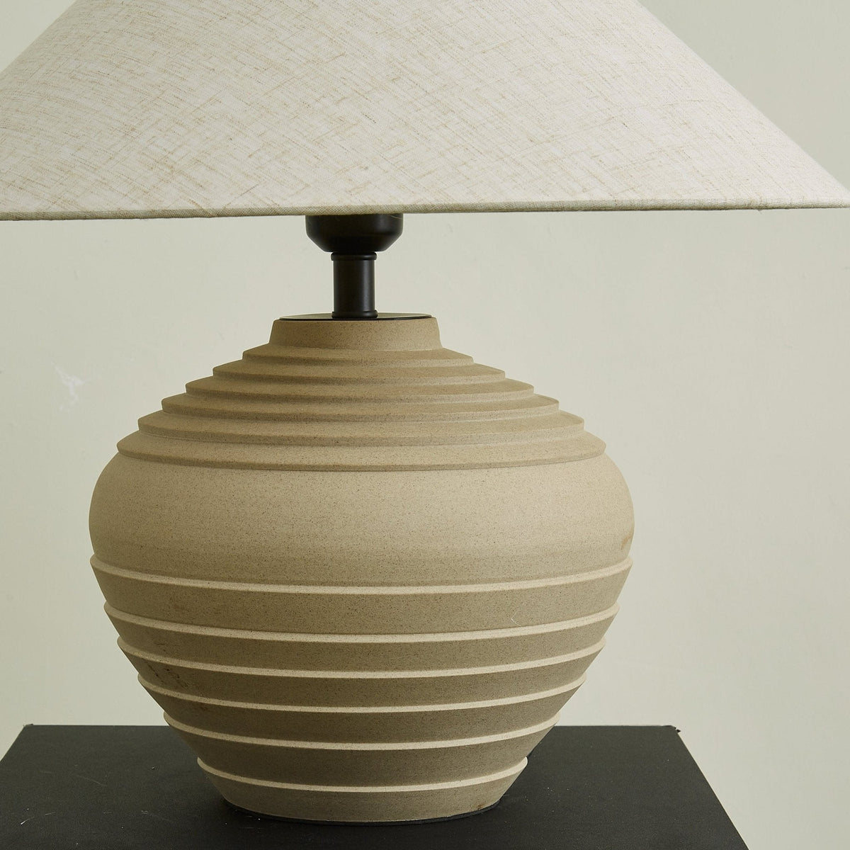 Serano lampada da tavolo Rustic Ridge Beige