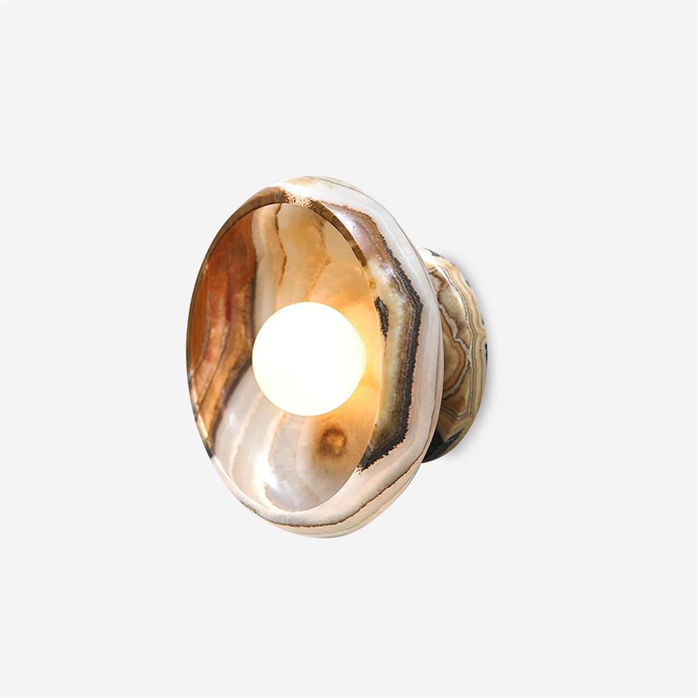 Onvix Natural Onyx lampada da parete