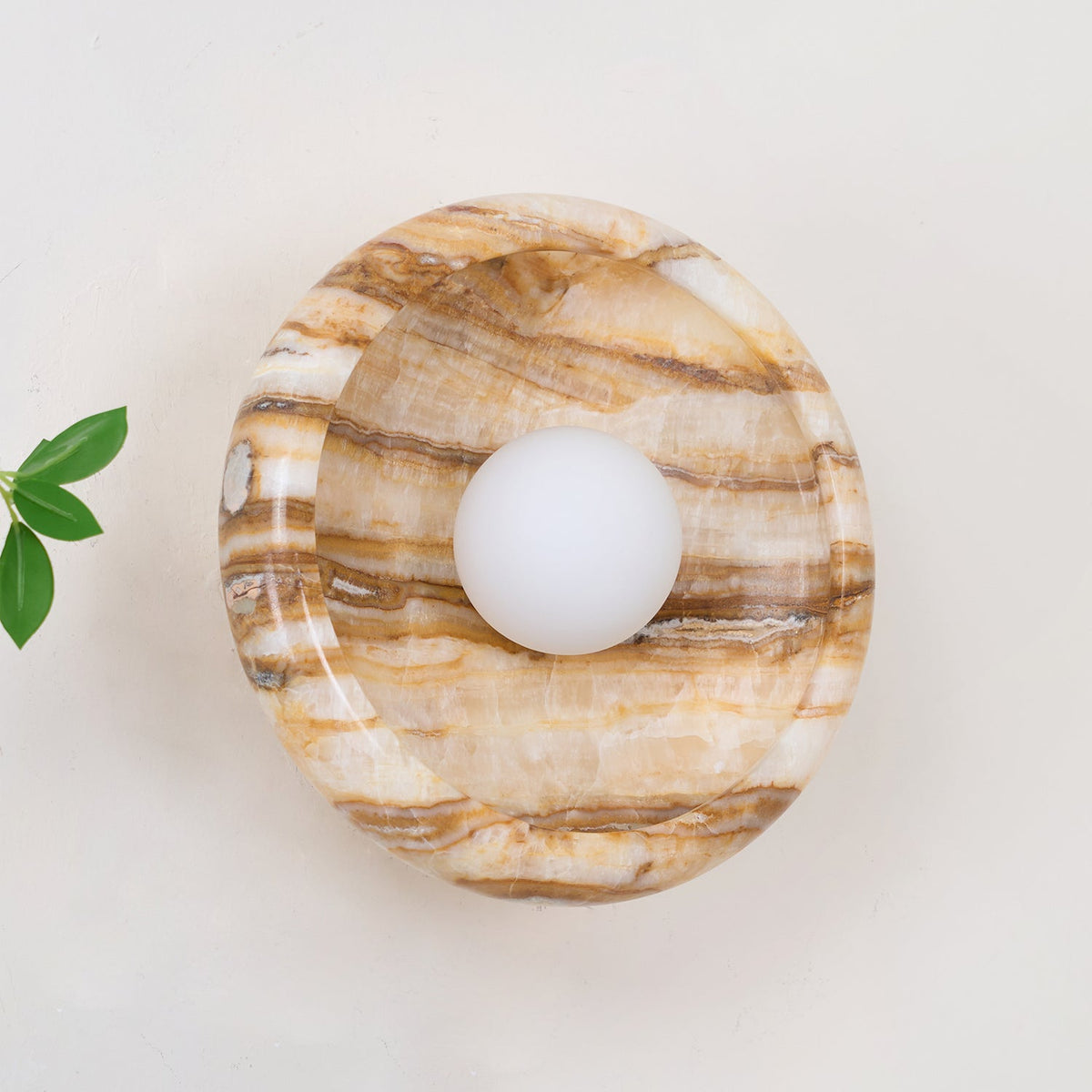Onvix Natural Onyx lampada da parete