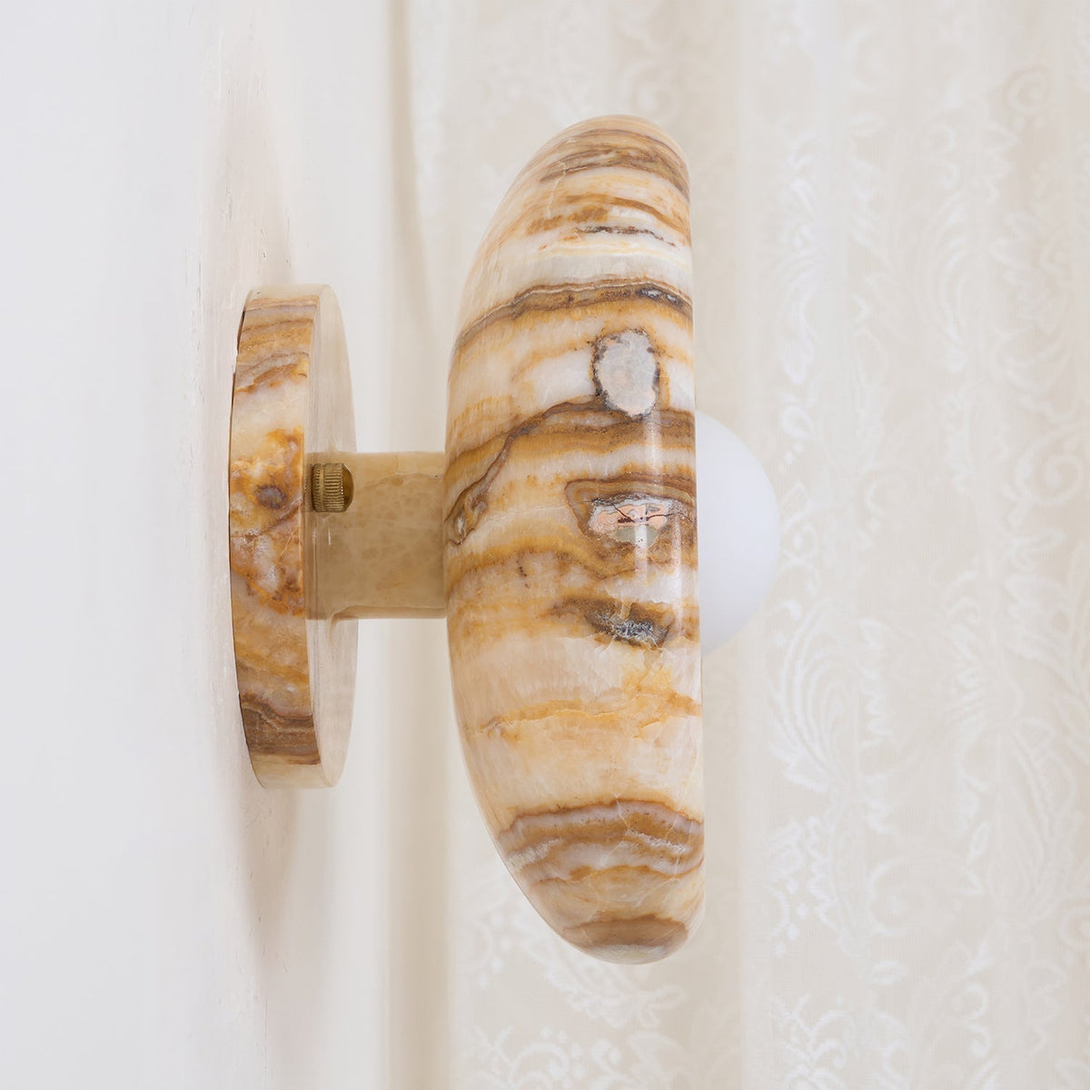 Onvix Natural Onyx lampada da parete