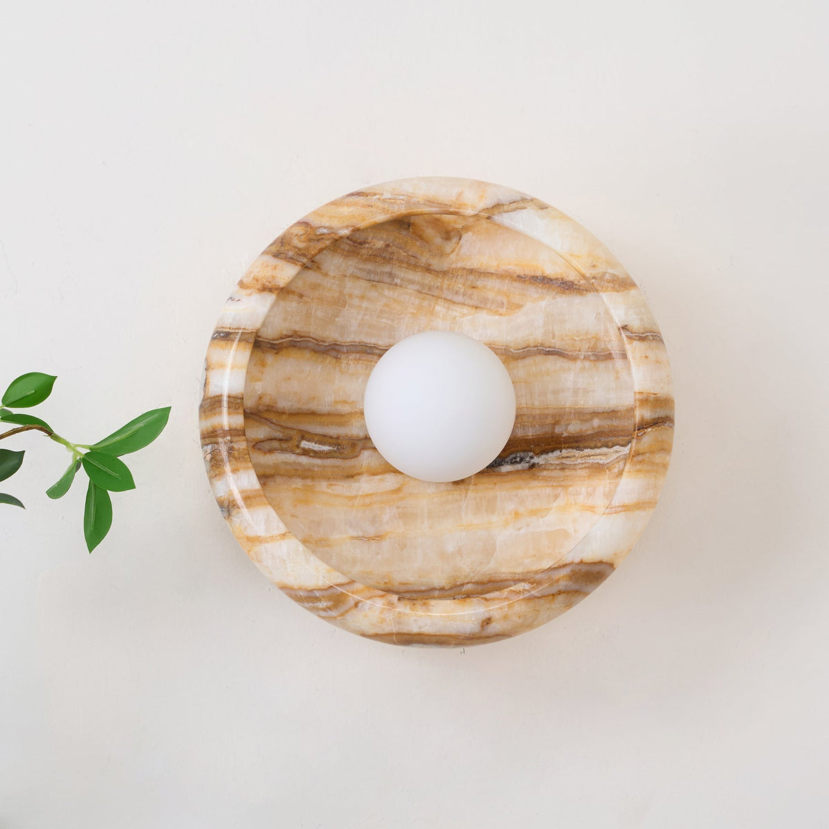 Onvix Natural Onyx lampada da parete