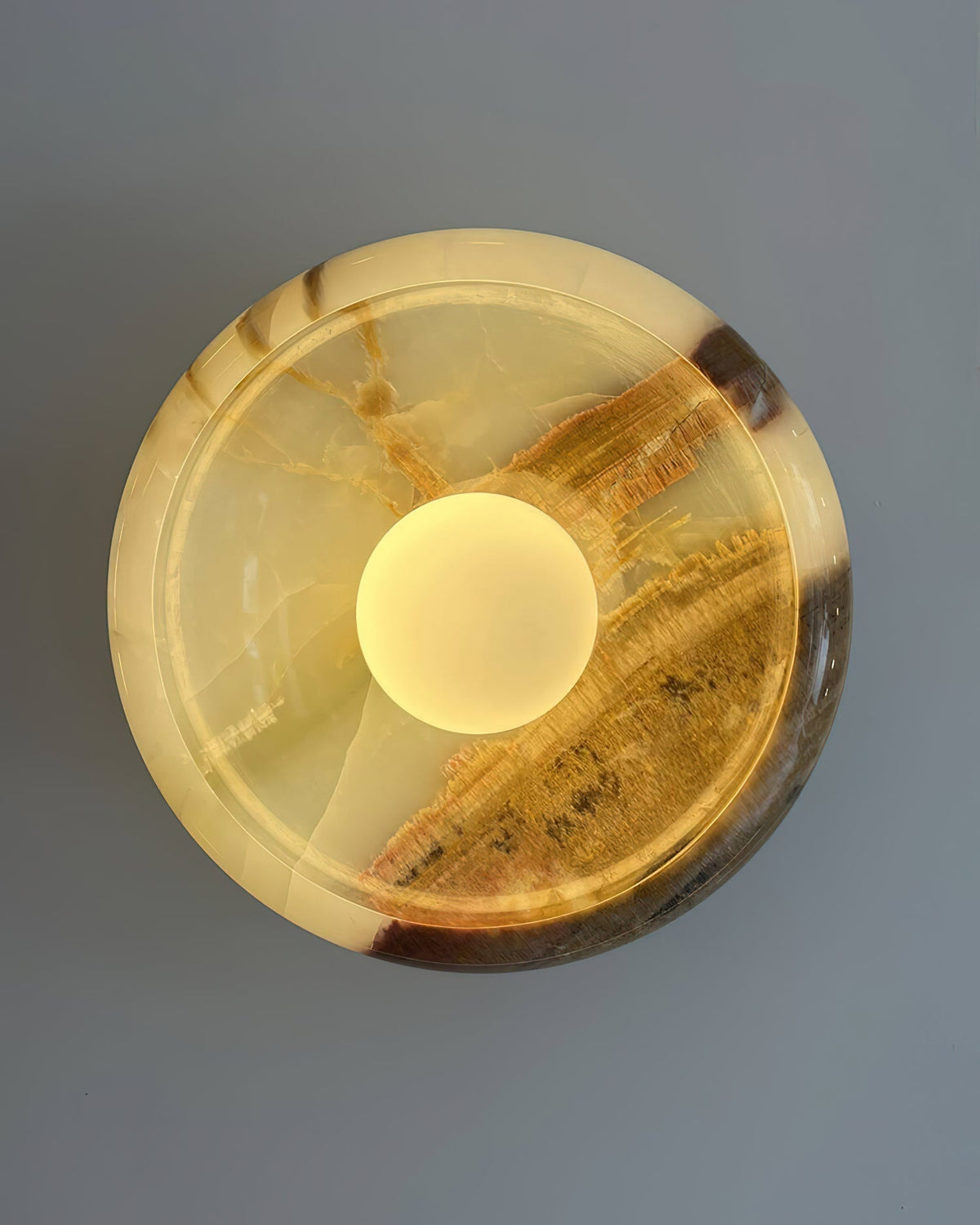 Onvix Natural Onyx lampada da parete
