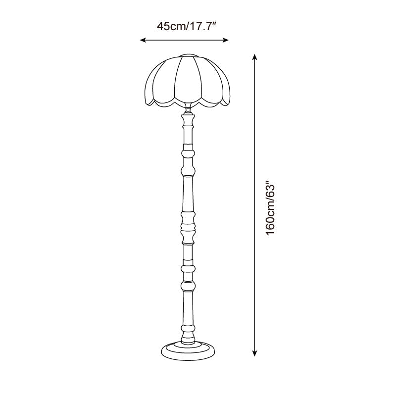 Viraoella lampada da terra
