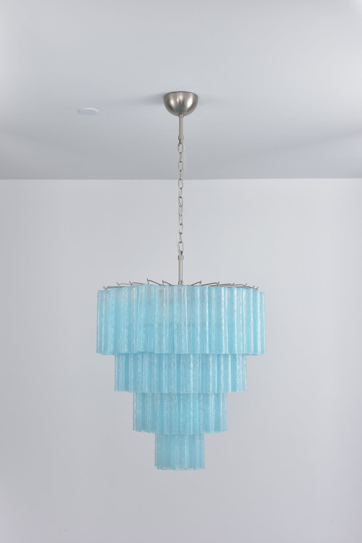 Velanora lampadario a Cascata in vetro Stratificato elegante vintage
