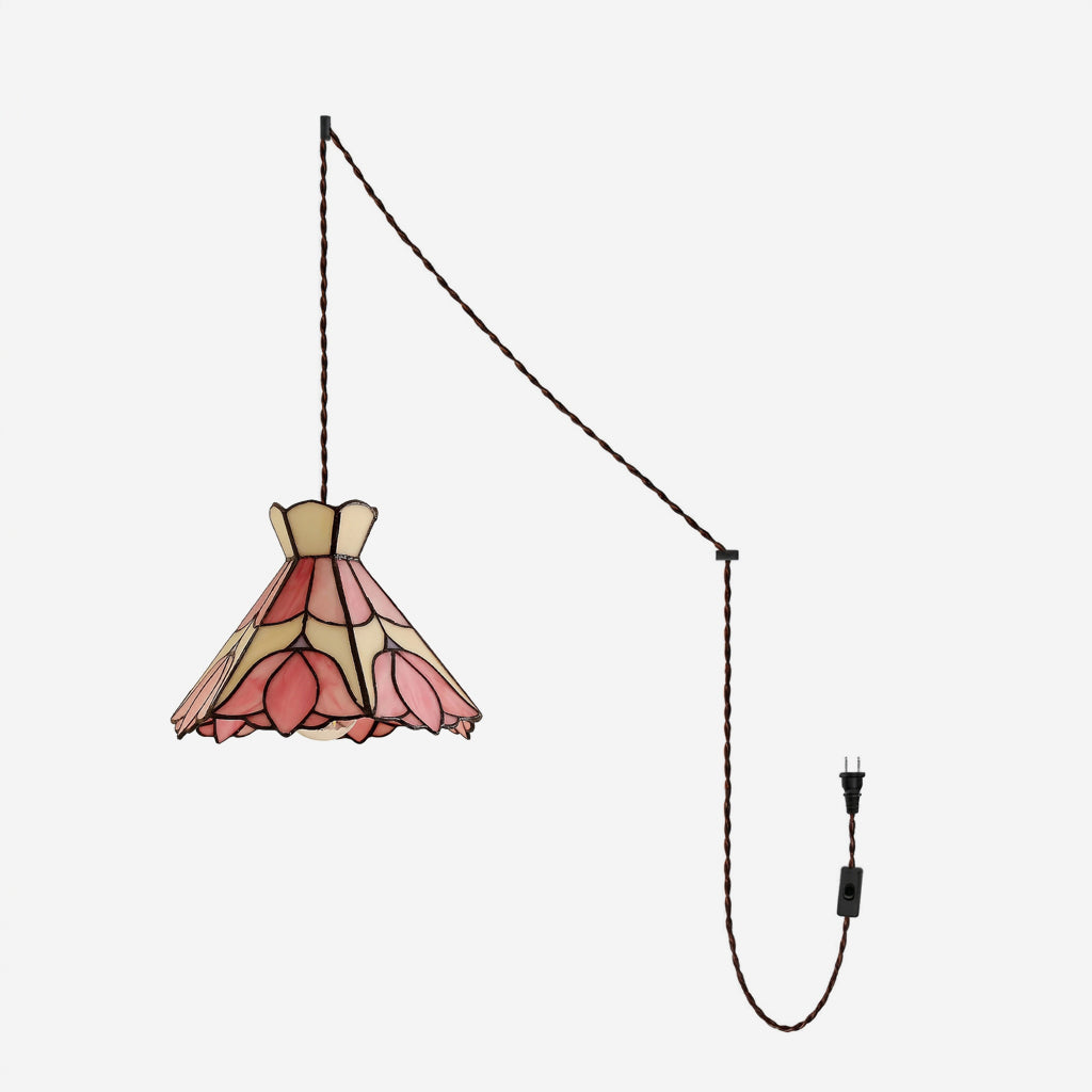 Cireielle lampada a sospensione Tiffany con Spina