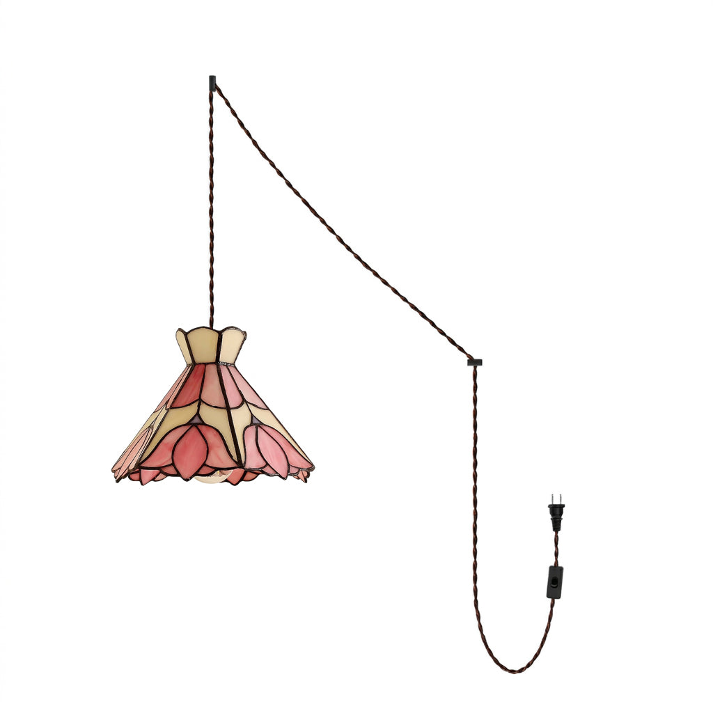 Cireielle lampada a sospensione Tiffany con Spina