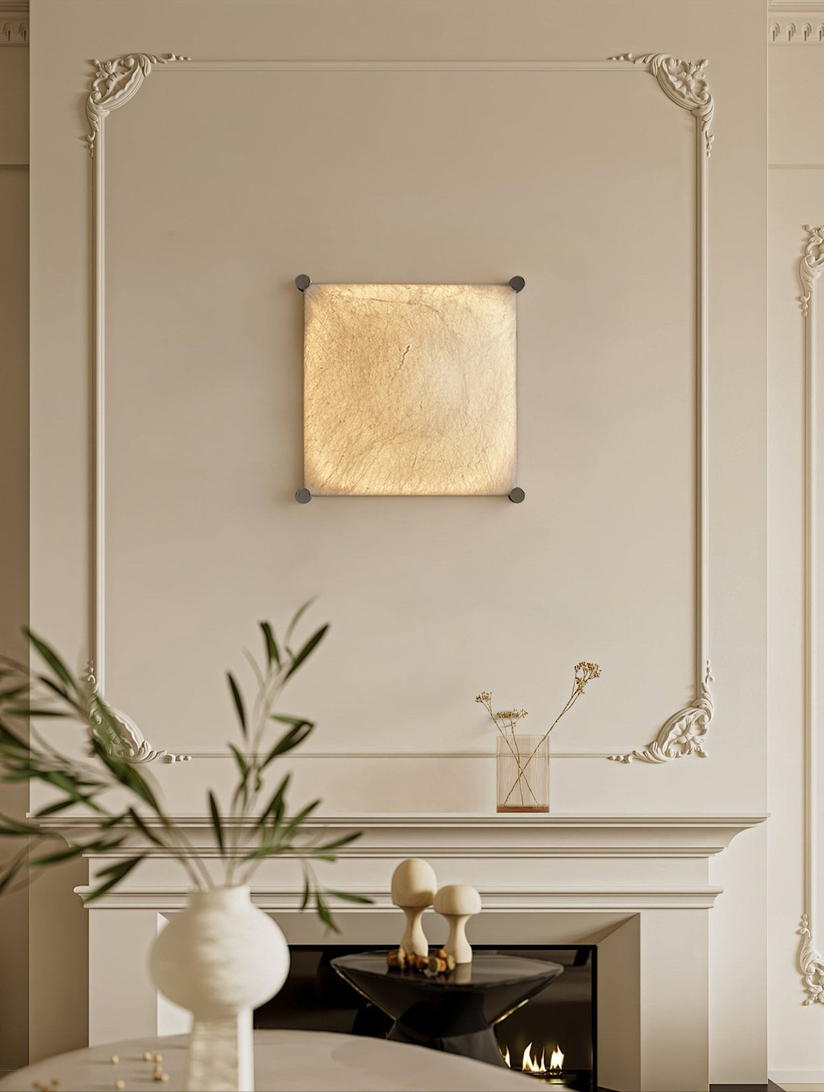 Panel Rustic Silk lampada da parete