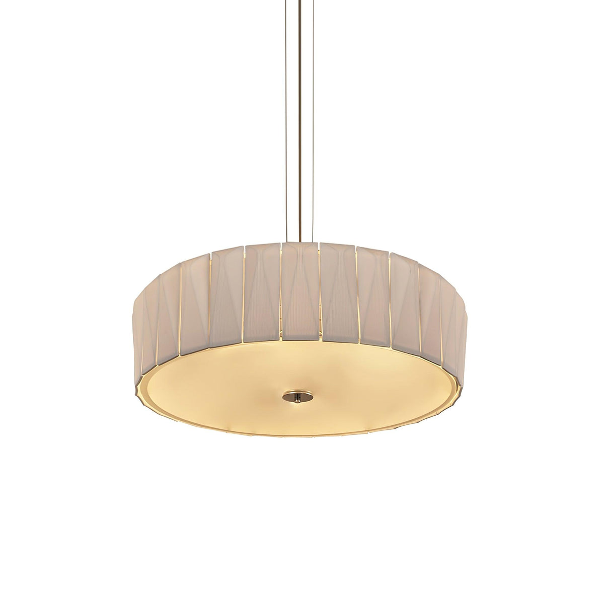 Vaeliora lampada a sospensione in Ceramica con Finitura Ribbed