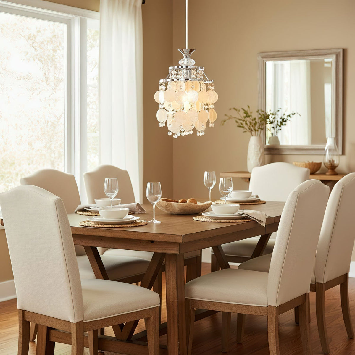 Shell Disc lampada a sospensione