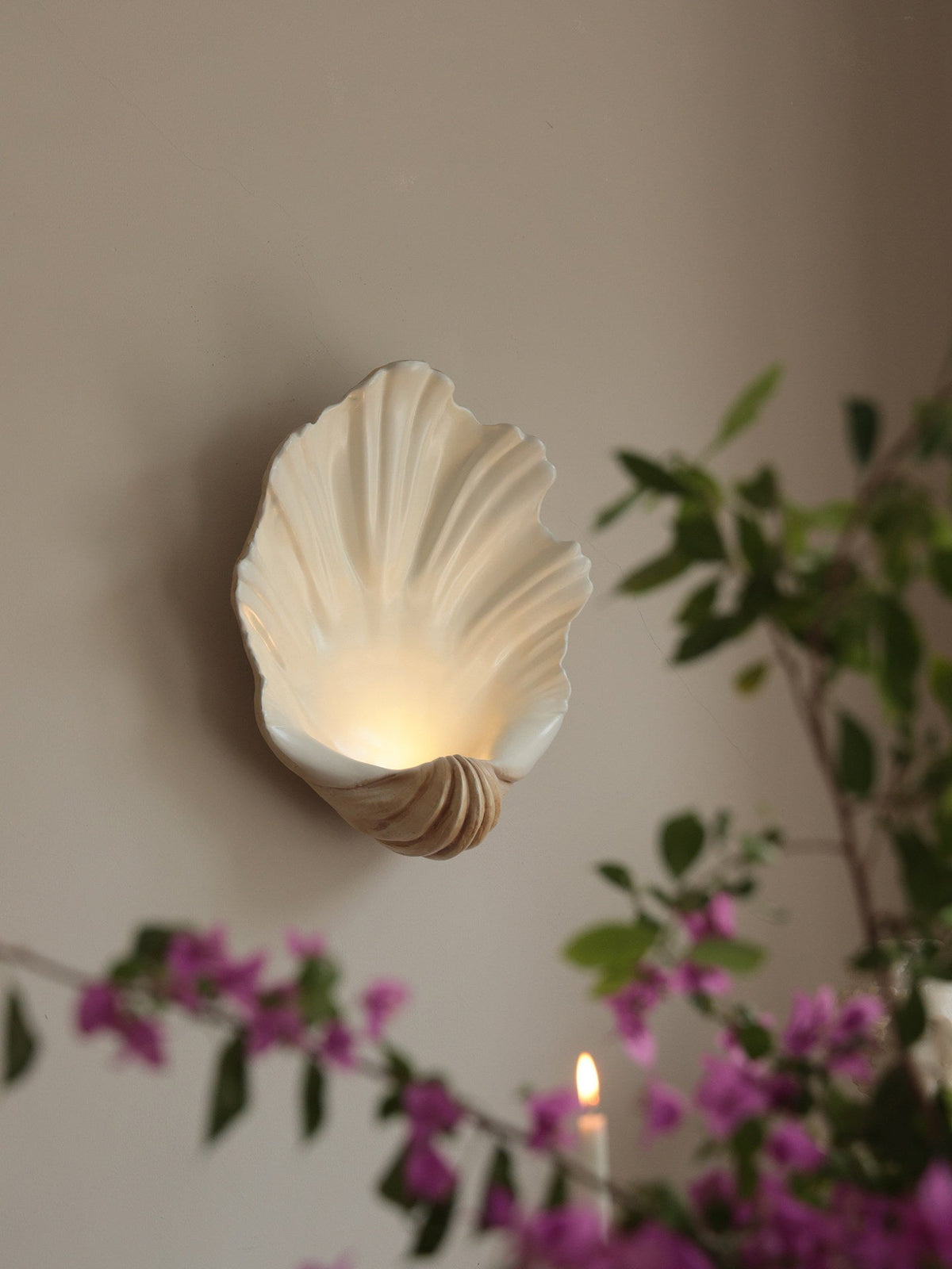 Shell applique