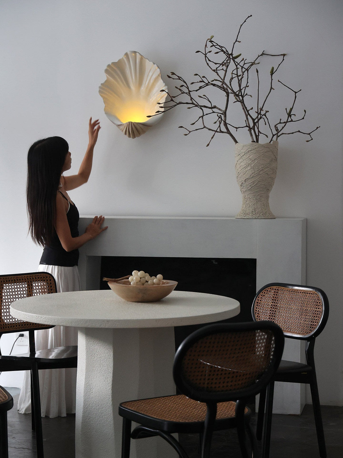 Shell applique