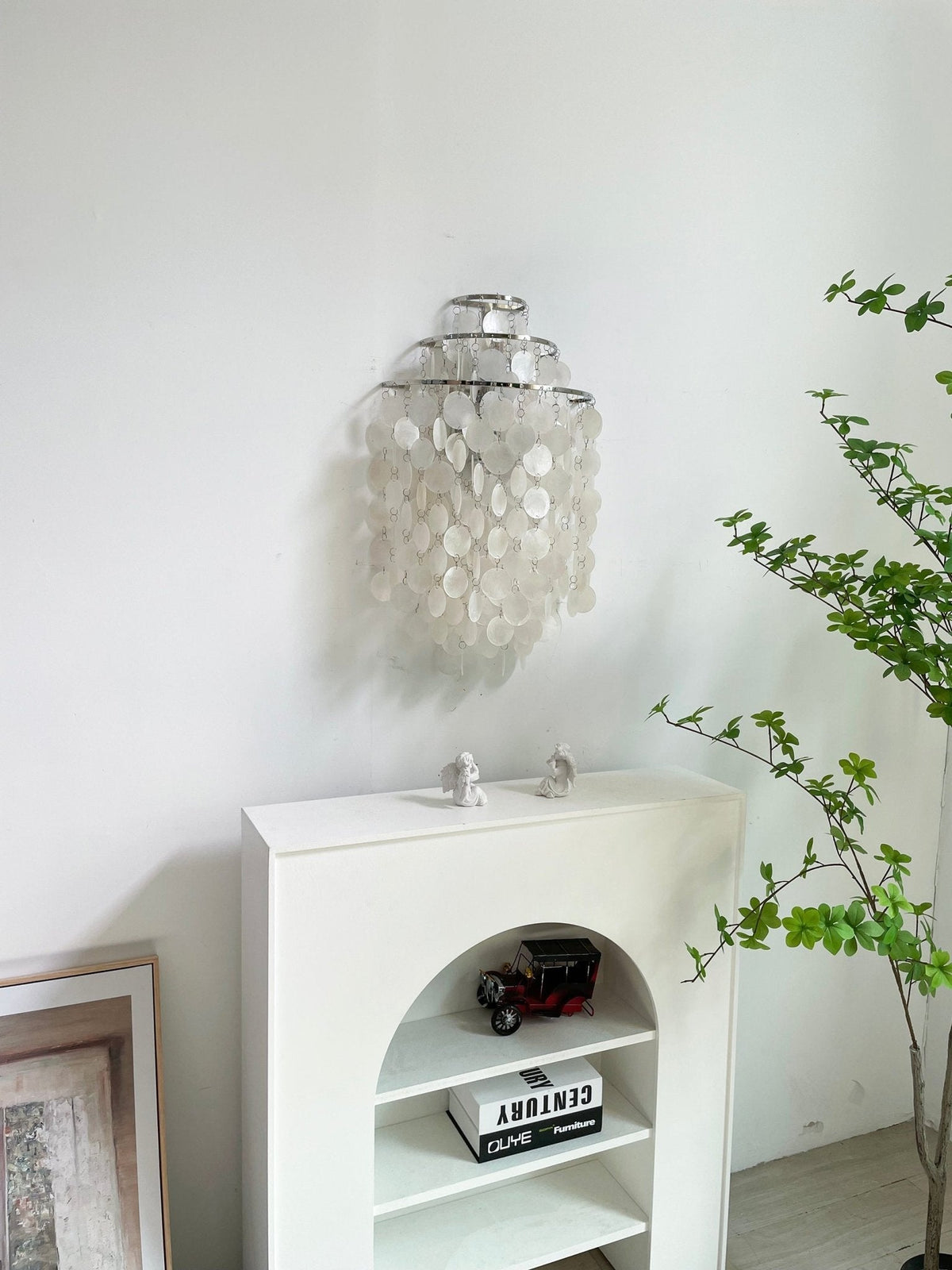 Shell Postmodern Luxury Cascading lampada da parete