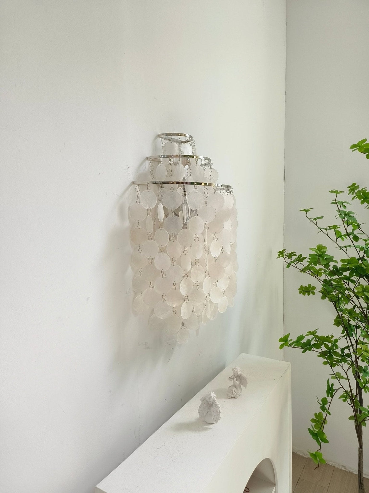 Shell Postmodern Luxury Cascading lampada da parete