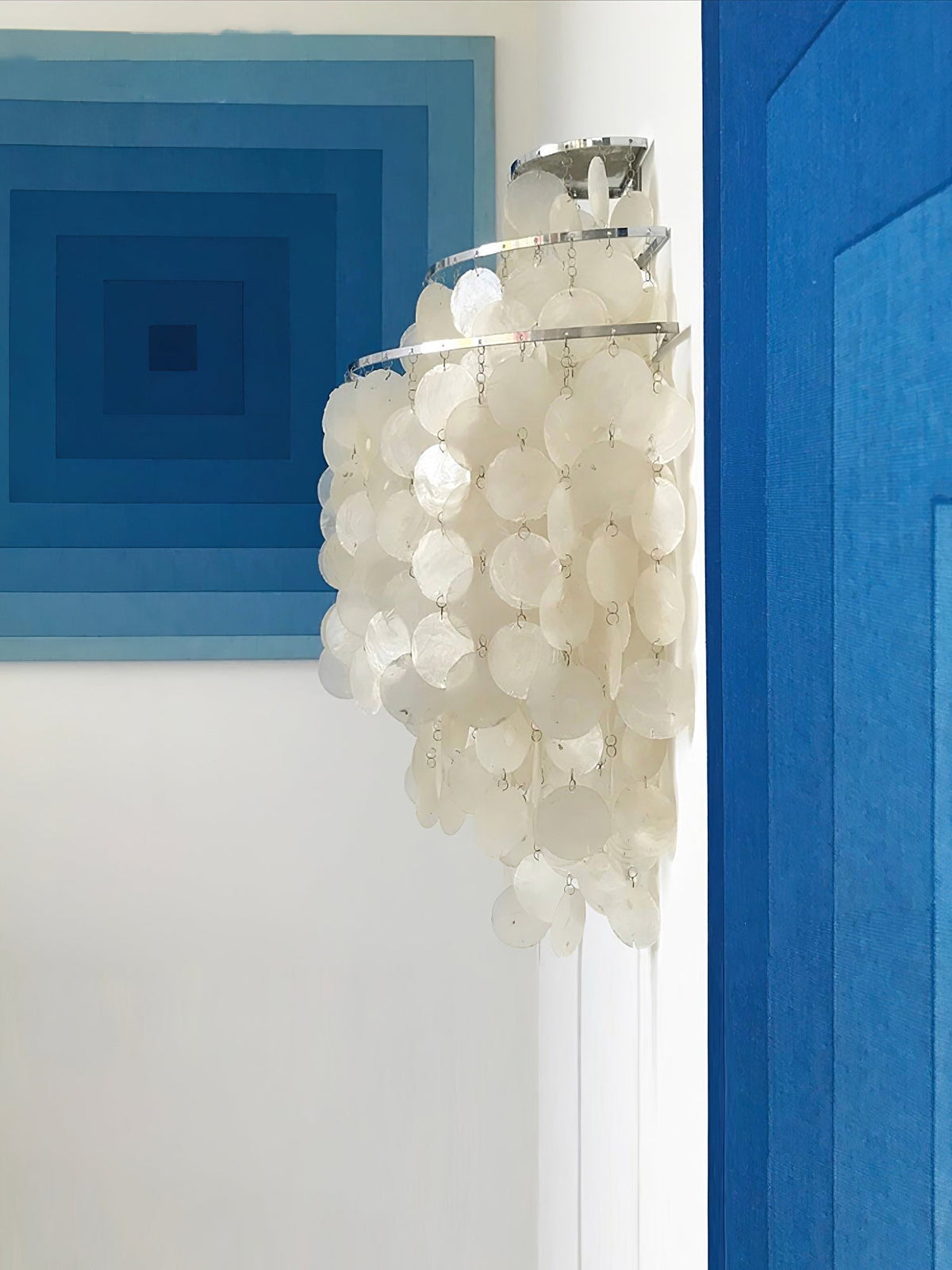 Shell Postmodern Luxury Cascading lampada da parete