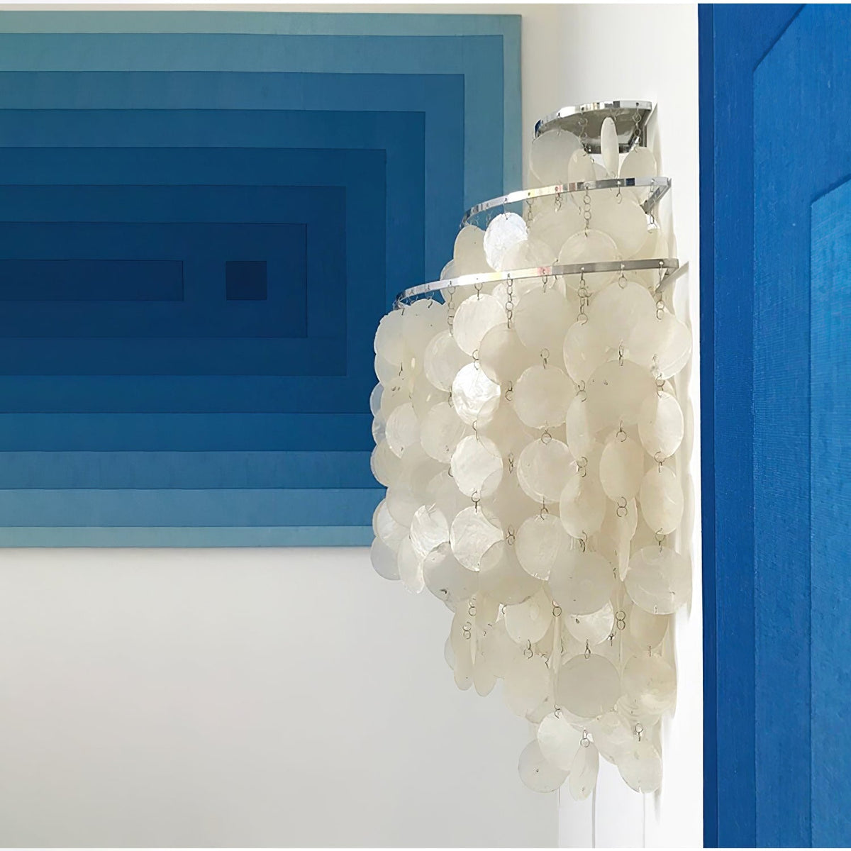 Shell Postmodern Luxury Cascading lampada da parete