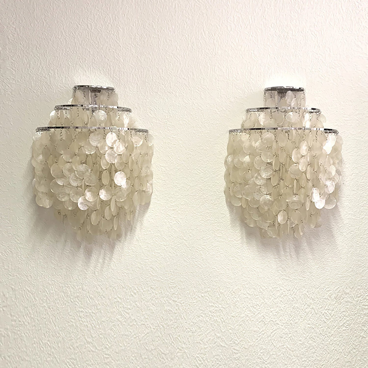 Shell Postmodern Luxury Cascading lampada da parete