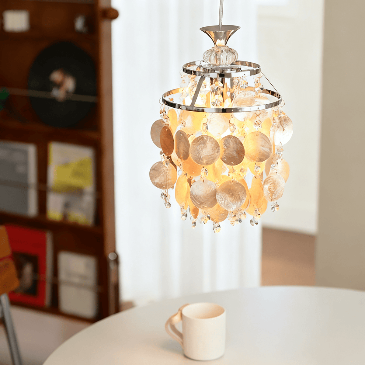 Shell Disc lampada a sospensione