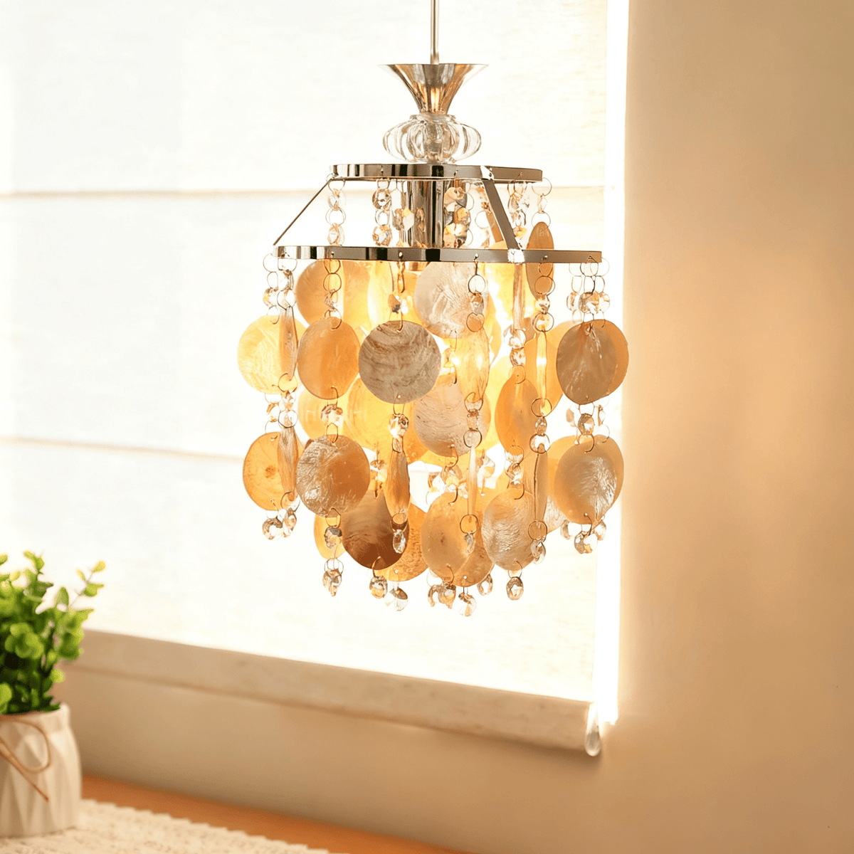 Shell Disc lampada a sospensione