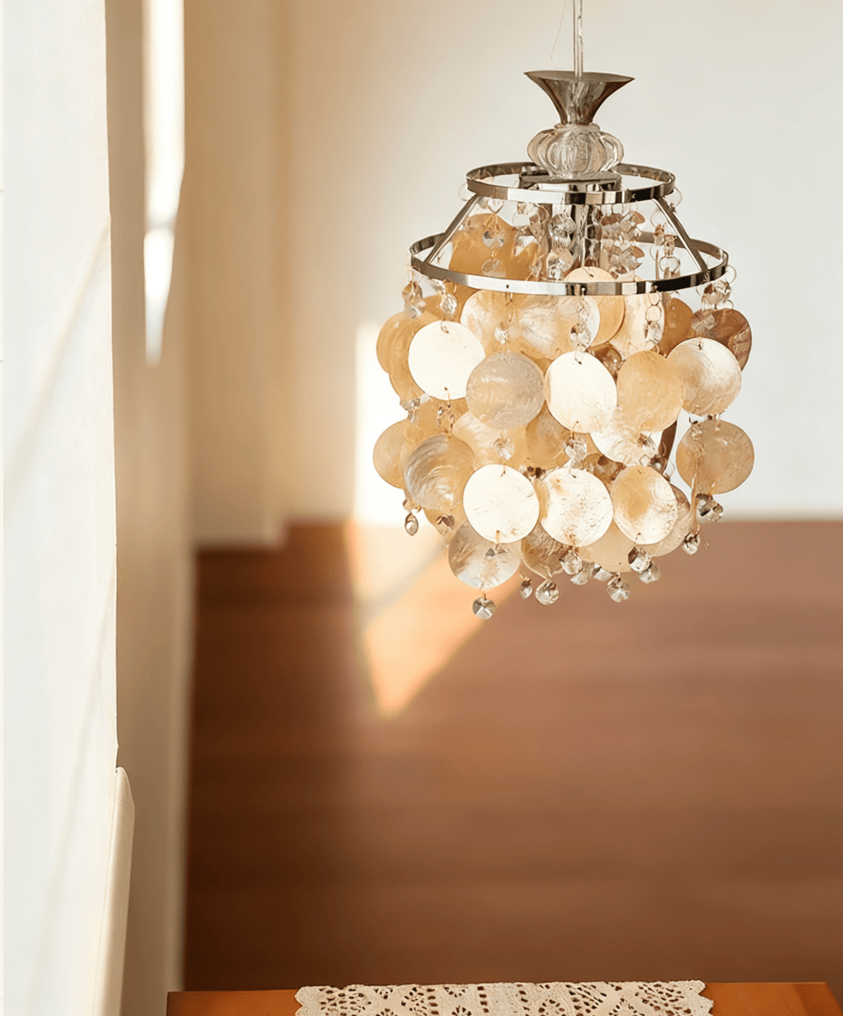Shell Disc lampada a sospensione