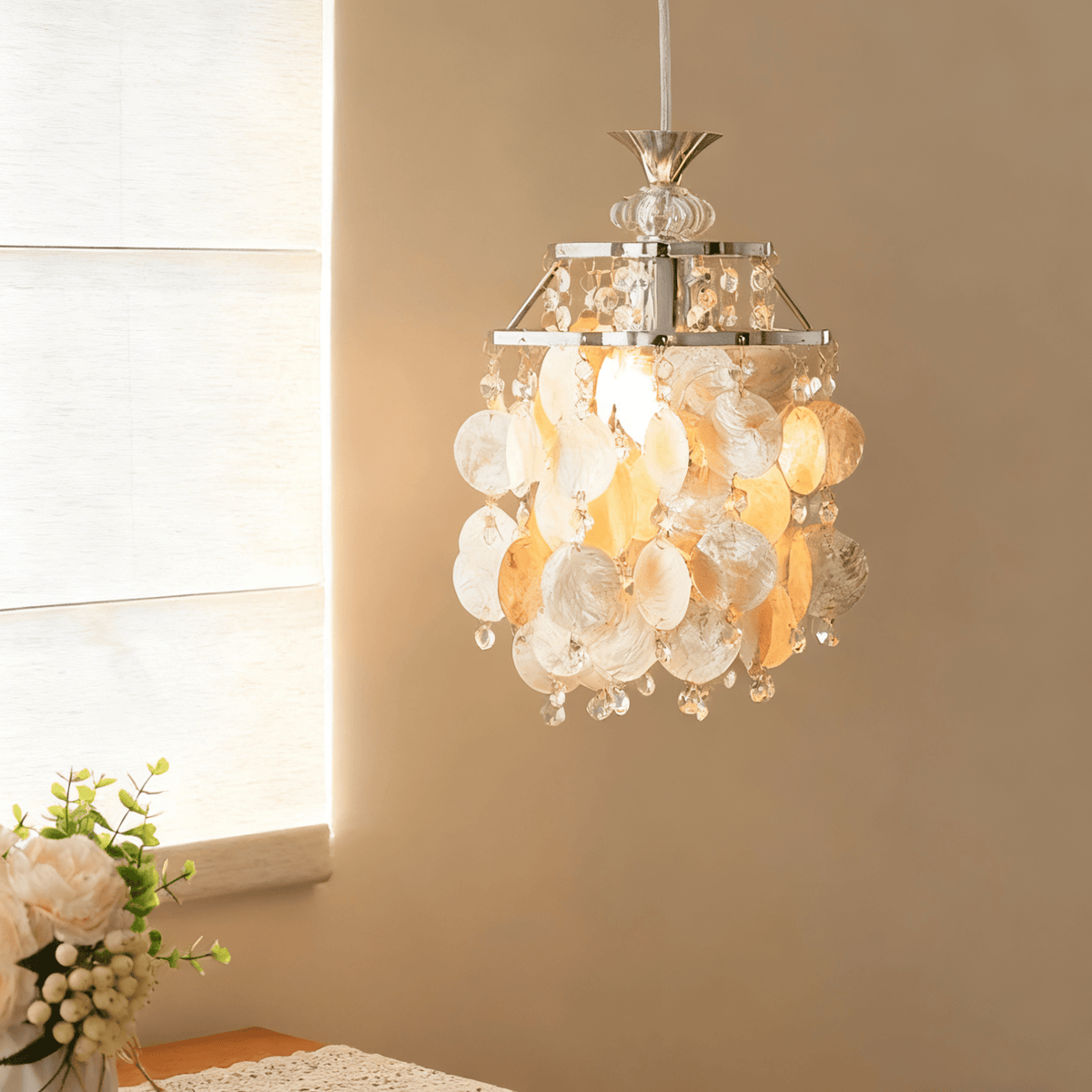 Shell Disc lampada a sospensione
