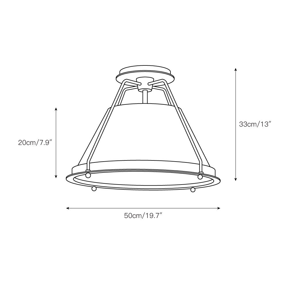 Elaaliella lampada da soffitto