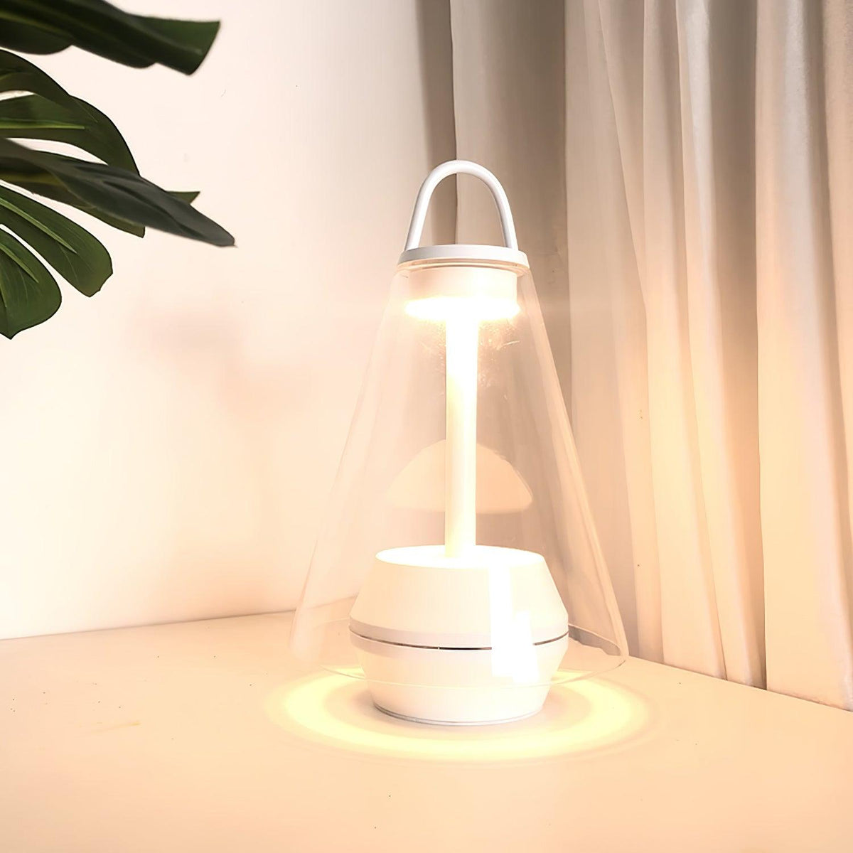Emarir lampada da tavolo in vetro scandinavo